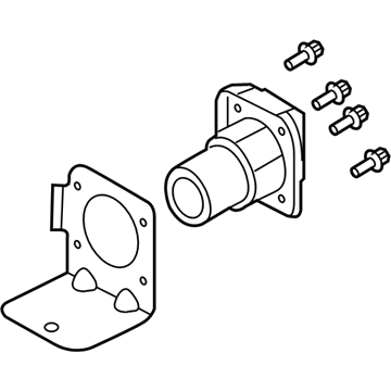 Ford 1L2Z-14A206-AA Bracket - Trailer Coupling Support