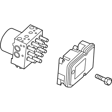 Lincoln MKX ABS Control Module - BT4Z-2C405-B