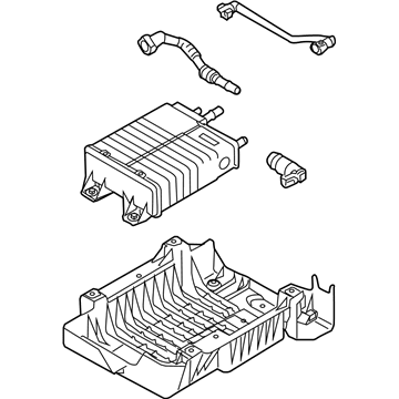 2009 Ford Escape Vapor Canister - 9L8Z-9D653-D