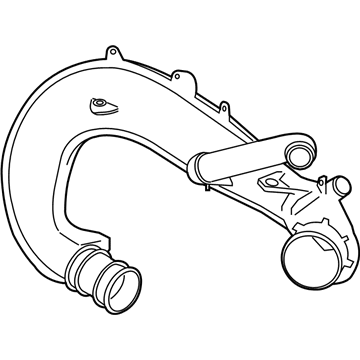 Ford Fusion Air Intake Coupling - DS7Z-9C623-E