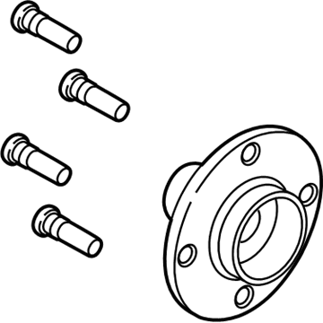 Ford BE8Z-1104-A Hub Assembly - Wheel