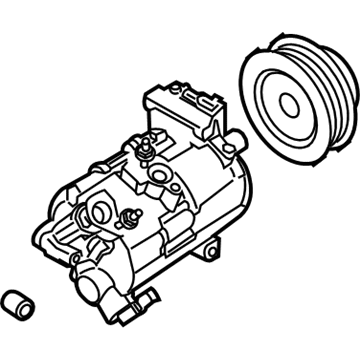 2015 Ford Mustang A/C Compressor - FR3Z-19703-A