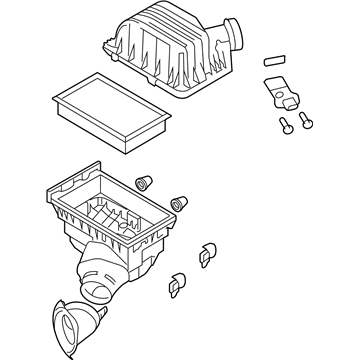 Ford 6L2Z-9600-C Cleaner Assembly - Air