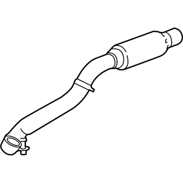 Ford Edge Exhaust Pipe - F2GZ-5G203-J