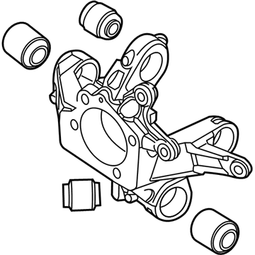 Ford BB5Z-5B759-C Knuckle & Bushing Assembly