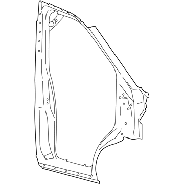 Ford EK4Z-61278A96-A Panel - Quarter - Outer
