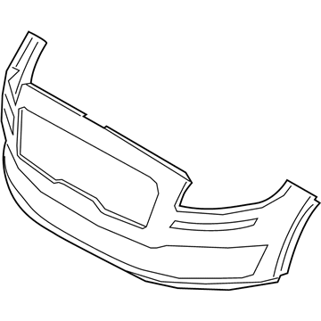 Lincoln Nautilus Bumper - KA1Z-17D957-AAPTM