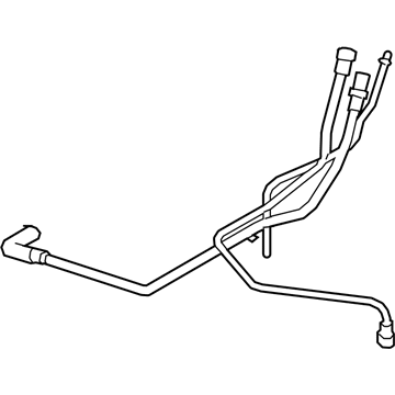 Ford KB3Z-9G297-A HOSE - FUEL VAPOUR