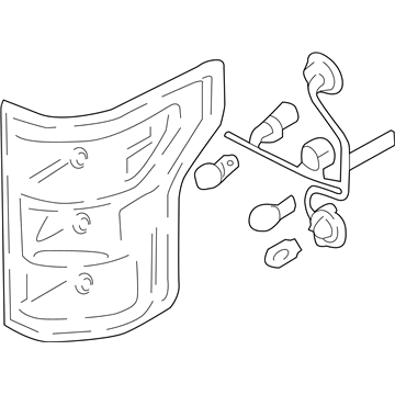 Ford JL3Z-13404-E Lamp Assembly - Rear