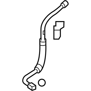 2013 Lincoln MKX A/C Hose - BT4Z-19835-C