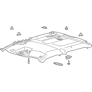 Ford JL3Z-1651916-GC Headlining - Roof