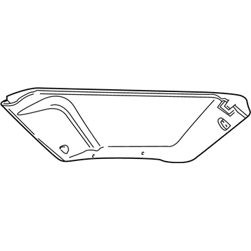 Ford 3L5Z-1351944-CAA Panel - Roof Trim - Centre