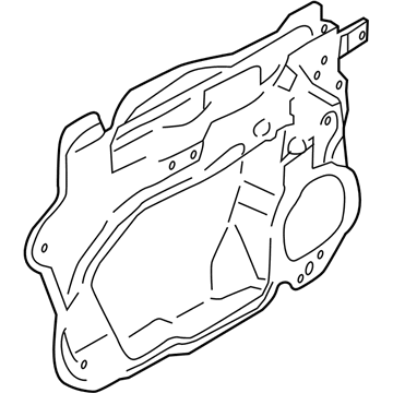 Ford DM5Z-58237A05-A Shield - Water Splash