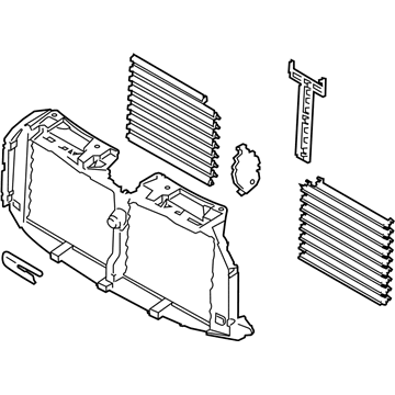 Ford JL3Z-8475-E Shutter Assembly - Radiator Control