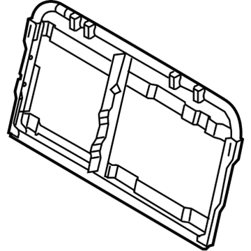 Ford DC3Z-26613A39-A Frame - Rear Seat Back Retaining