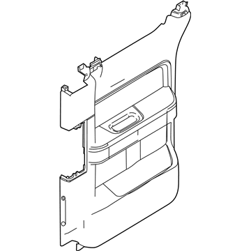 Ford 9L3Z-1827407-AA Panel Assembly - Door Trim