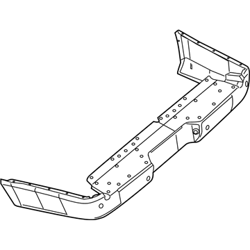 2010 Ford Explorer Sport Trac Bumper - 7A2Z-17K835-EA