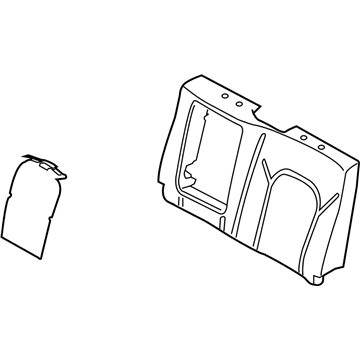 Ford FL3Z-1666801-C Pad - Rear Seat Back