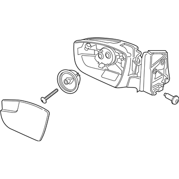 Ford GJ5Z-17683-AA Mirror Assembly - Rear View Outer