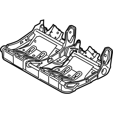 Ford CK4Z-9963161-G Frame And Spring - Rear Seat Cushion