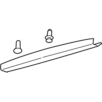 Ford JL1Z-78424B36-AE Rear Quarter Outer Moulding Assembly