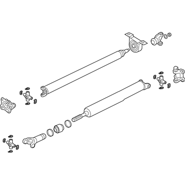 Ford KB3Z-4R602-B SHAFT ASY - DRIVE