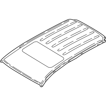 Ford GN1Z-7450202-S PANEL ASY - ROOF