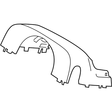 Ford KA1Z-3530-BC SHROUD ASY - STEERING COLUMN