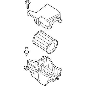 2014 Ford Escape Air Filter Box - CV6Z-9600-B