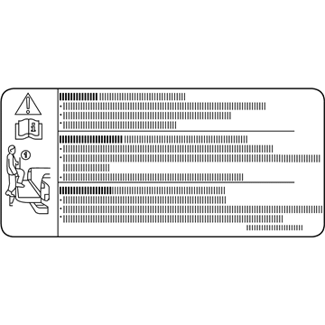 Ford FU5Z-9900014-A Decal