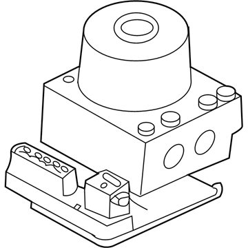 Ford 8L8Z-2C346-D Abs Control Module