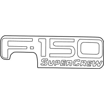 Ford F-150 Emblem - 2L3Z-8442528-AA