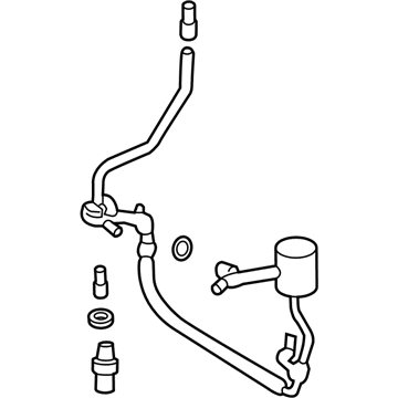 2017 Lincoln Continental A/C Hose - DG9Z-19972-F