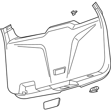 Ford BB5Z-7846404-BA Panel - Trim