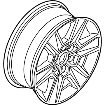 Ford FL3Z-1007-L Wheel Assembly