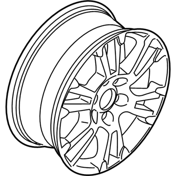 Ford FL3Z-1007-D Wheel Assembly