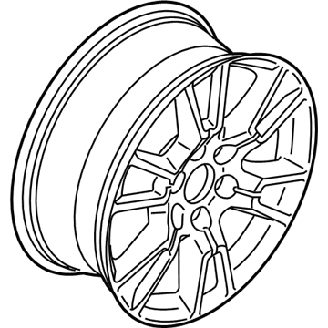 Ford FL3Z-1007-B Wheel Assembly