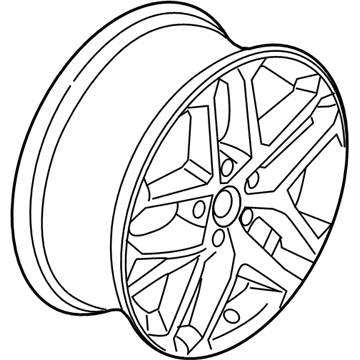 2017 Ford Fusion Spare Wheel - HS7Z-1007-B