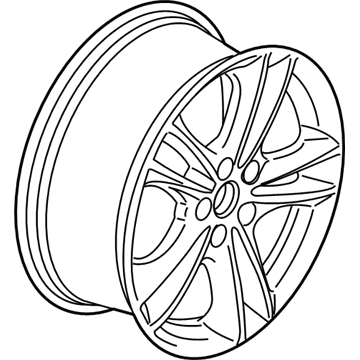 Ford JS7Z-1007-D Wheel Assembly