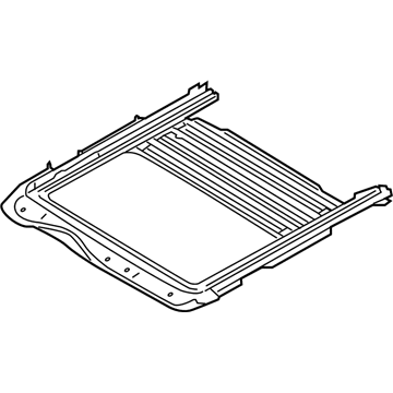 Ford 8A4Z-7451070-A Rail Assembly - Roof