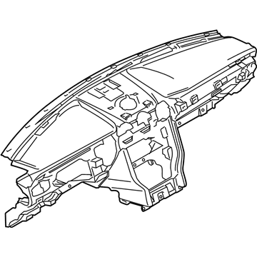 Ford GR3Z-6304320-EA Panel - Instrument