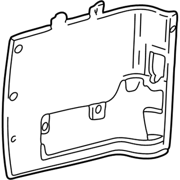 Ford F6UZ-1631112-AAA Panel - Trim