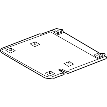 Ford DE9Z-7460512-CF Panel - Floor