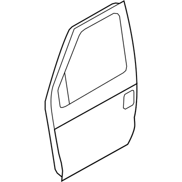 Ford 6C2Z-1520124-B Door Assembly - Front