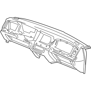 Ford 6W7Z-5404320-BC Panel - Instrument