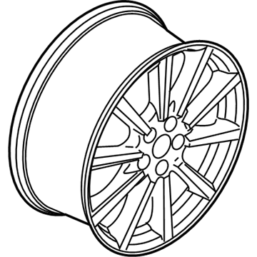 Ford KJ7Z-1007-C Wheel Assembly