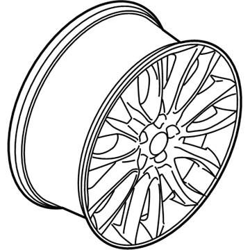 Ford EJ7Z-1007-G Wheel Assembly