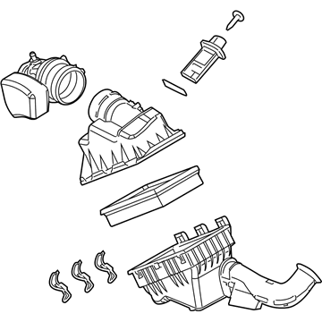 Ford AE5Z-9600-B Cleaner Assembly - Air