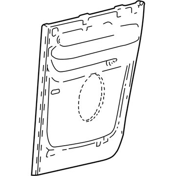 Ford YL3Z-1827406-BAD Panel Assembly - Door Trim