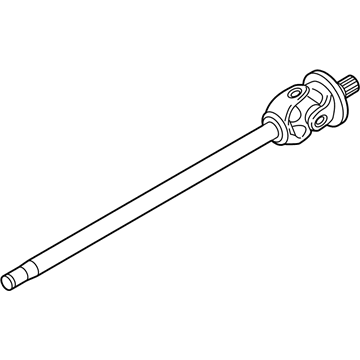 Ford EC3Z-3219-B Shaft - Front Axle